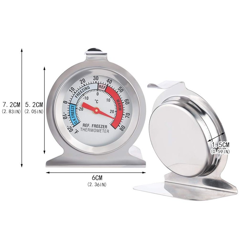Refrigerator Freezer Thermometer Classic Series Large Dial Thermometer Temperature Thermometer