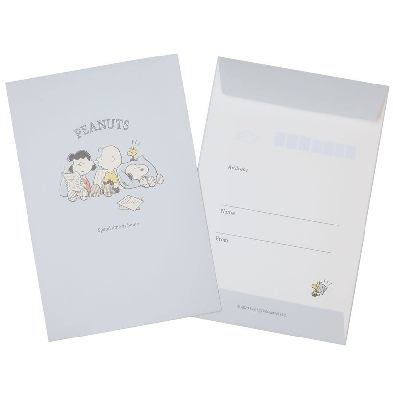 Kamiojapan Snoopy [Letter Set] Volume Up Letter/REST TIME Peanuts