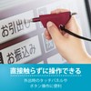 Elecom P-MTTPF01RD Touch Pen with Strap Retractable [For Smartphone/Tablet] Conductive