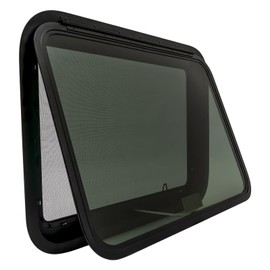 RV Window, 30" W x 22" H Trailer Window, Camper Windows Replacement, RV Push Out Window for Teardrop Horse Trailer Egress