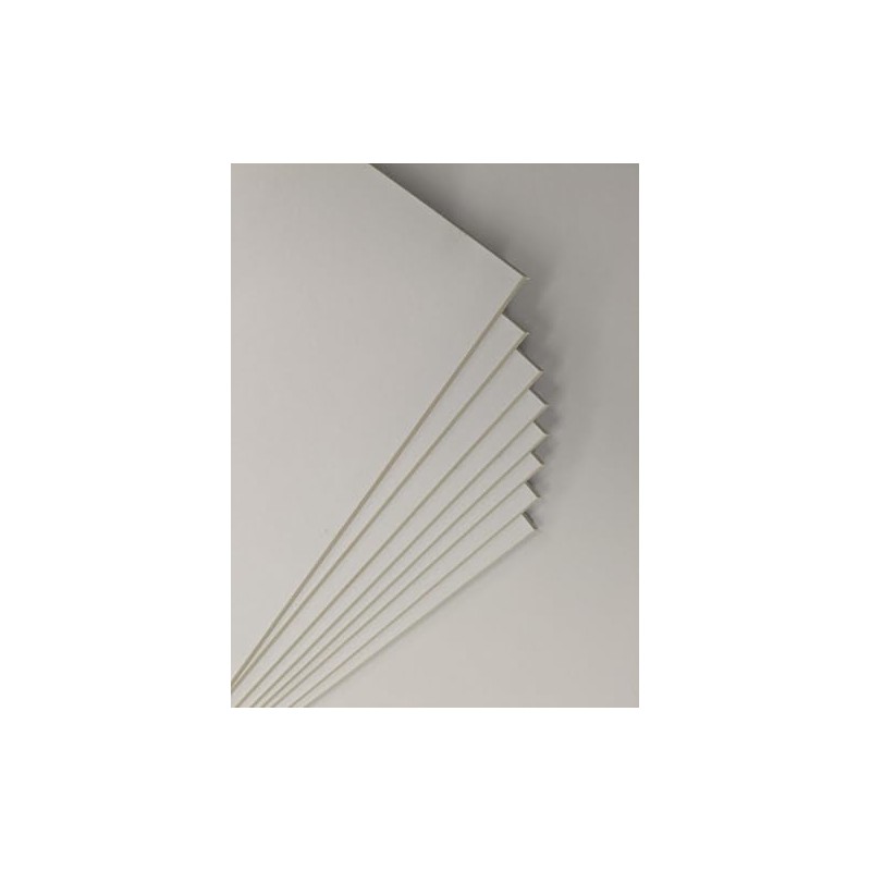 Behind the Glass A5 White Mount Board - 20 Sheets
