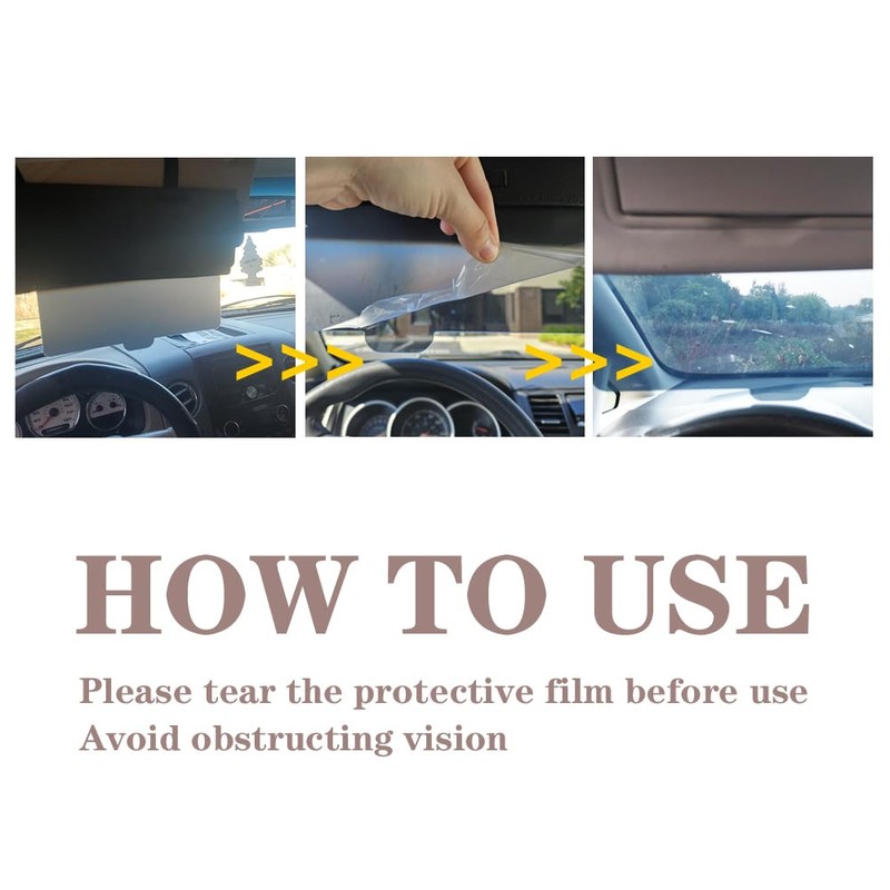VAGURFO Car Visor Extender,Windshield Shade and Side Window Shade,Car Visor