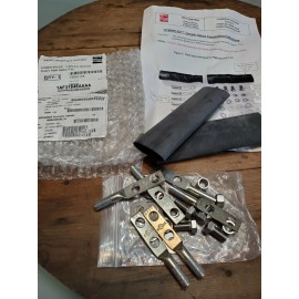 RFS Hybriflex Splice Kit RFS 4AWG with (6) 2-Hole Compression Lugs & 3/8" Hardware