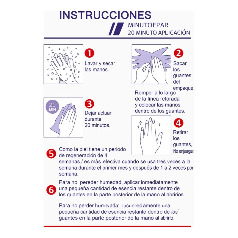 Mascarilla De Manos Aliver - Hidratación Intensiva Colageno
