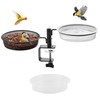 Deck Bird Feeders Platform Bird Feeder Deck Mount Bird Bath
