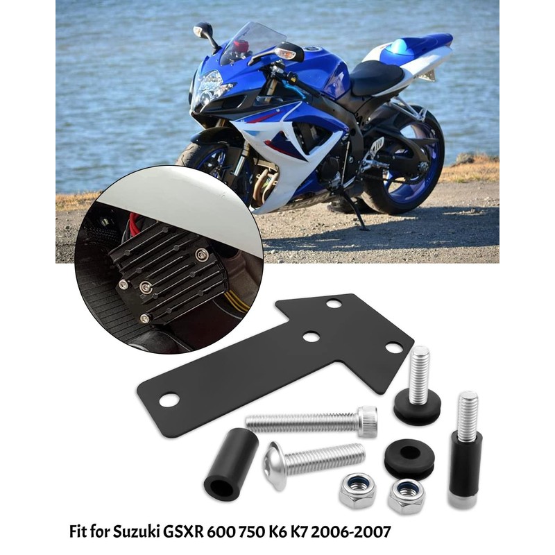 EMIHO Rectifier Regulator Bracket Relocation Kit Fit for Suzuki GSXR