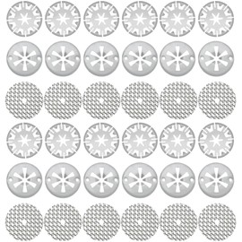 12 Sets Heat Protection Plate Repair Kit for Car, 30 mm Clamping Discs Heat Protection Plate, 52 mm Repair Plates, Heat Shield Protective Plates Repair Kit, Compatible with VW Skoda N90335004 6715468