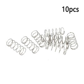 MACHSWON Compression Spring for Electronics Home Appliances Furniture Machinery Stainless Steel Compressed Spring 0.5mm Wire Dia, 12mm OD, 30mm Free Length 10pcs