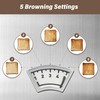 Simple Deluxe 2-Slice Toaster for Bagel, 5 Browning Setting and