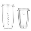 Sonhomay 7pcs Nutri- bullet Blender Cups& Blade Replacement Set 32oz