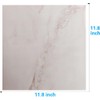 10-Sheets Peel and Stick Backsplash Marble Look 12"X12" Self Adhesive
