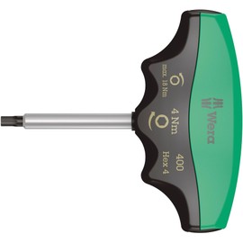 Wera 05005080001 400 Hex Torque Screwdriver Black,Green 4.0 mm, 4.0 Nm