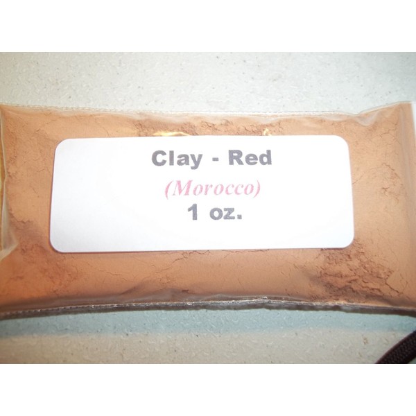 Clay - Red 1 oz. Clay - Red (Morocco)