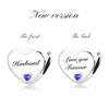 MsRosy New Women's S925 Sterling Silver Hearts Charms Moments For