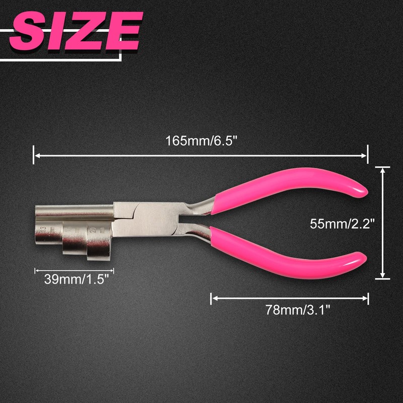 SPEEDWOX 3-Steps Wire Looping Pliers, Wire Bending Pliers, Wire Wrapping