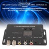 UHF Modulator TV Link Modulator 471.25‑885.25MHz Support PAL NTSC AV