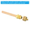 PATIKIL 1/4" SAE x 6mm OD x 50mm Stem x