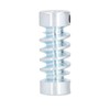 6mm Worm Gear Shaft D Hole Stainless Steel 1.5 Modulus