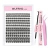 Lash Clusters Kit 144Pcs D Curl Lash Extension Kits Eyelash