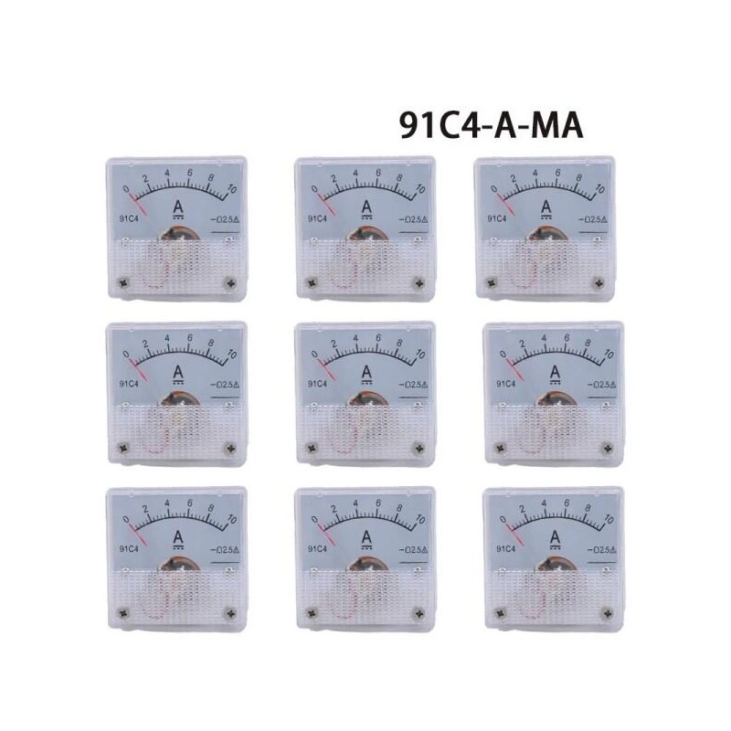 호환 91C4-A DC 포인터형 전류계 1A 2A 3A 5A 아날로그
