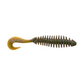 Berkley G2SQPW4-C Gulp! SW Pulse Worm 4" Camo Chinu Light Lock Rockfish
