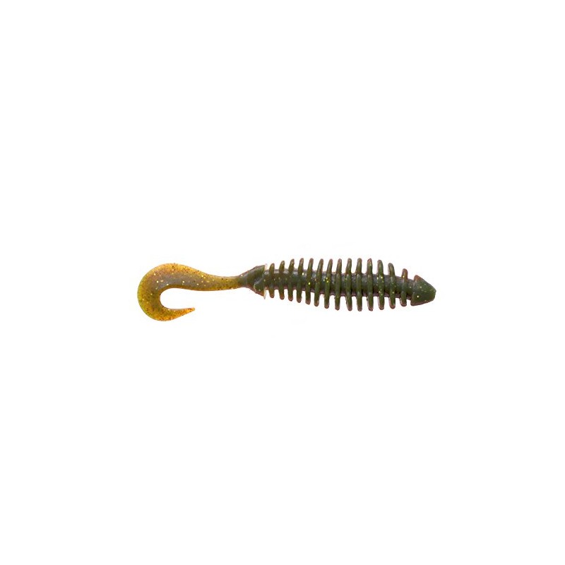 Berkley G2SQPW4-C Gulp! SW Pulse Worm 4" Camo Chinu Light