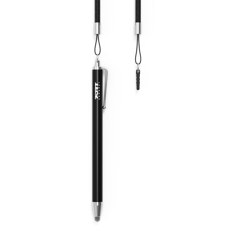 Universal Connector Pin with Spring Cable 40 cm Black