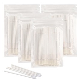 400Pcs White Eyelash Extensions Micro Applicator Brushes