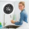 Qrity 1 Pcs Sink Disposal Splash Guard, 80mm Kitchen Sink