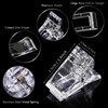 MIKIMIQI Dual Nail Forms Set Poly Gel Quick Building Kit,