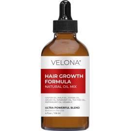 Fórmula Para El Crecimiento Del Cabello Velona 120 Ml Con Ri