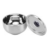 MOUMOUTEN Stainless Steel Bowls Double-Walled Insulated, Stainless Steel Bowl 2-Layer