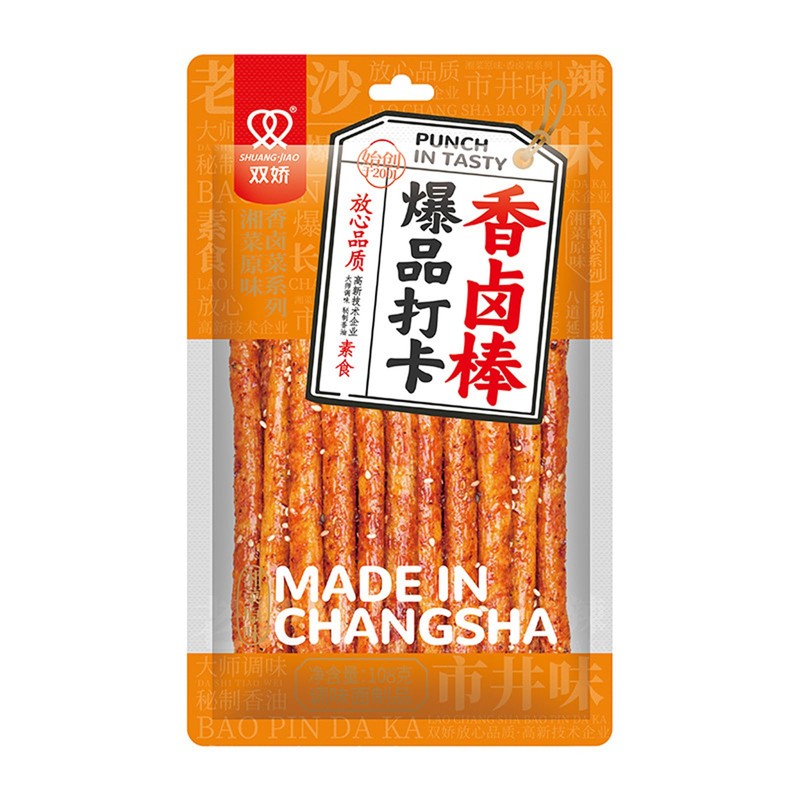 XCVFDVOR latiao spicy strips - 108g 2-pack the ultimate la