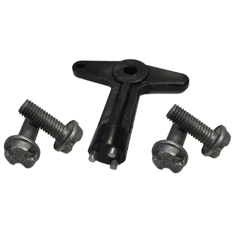 Anti-Theft Wheel Nuts with Security Key - Compatible with Renault