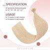 SEGOHAIR U Tip Hair Extensions Pre Bonded Hair Extensions Remy