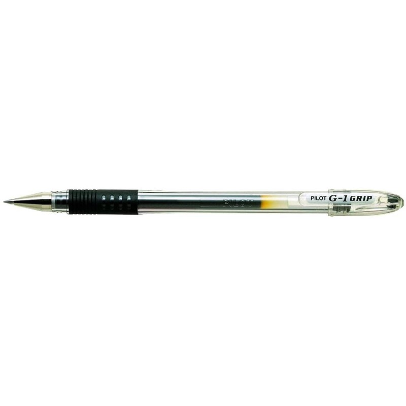 PILOT G1 Grip Ballpoint Pens Fine Tip Gel Ink Black