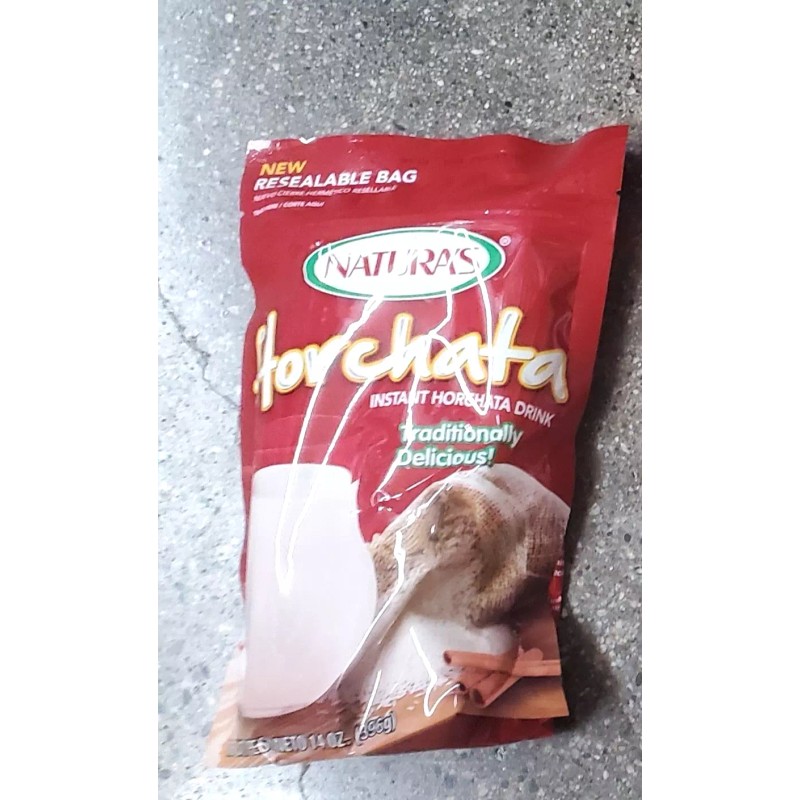 NATURAS 2 PACK NATURAS HORCHATA INSTANT TRADITIONALLY DELICIOUS DRINK MIX