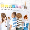 MVISUAL Reusable Magnetic Labels 4x2 Inch White, Dry Erase Magnetic