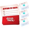 T MARIE 600 Raffle Tickets 3.5”x2” - Entry Form Cards