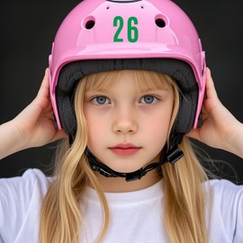 Jiepuxiter 10 Sheets Vinyl Mailbox Number Stickers - Self-Adhesive Address Labels for Cars, House Doors, Windows & Metal Mailboxes (Green, 2 inch)