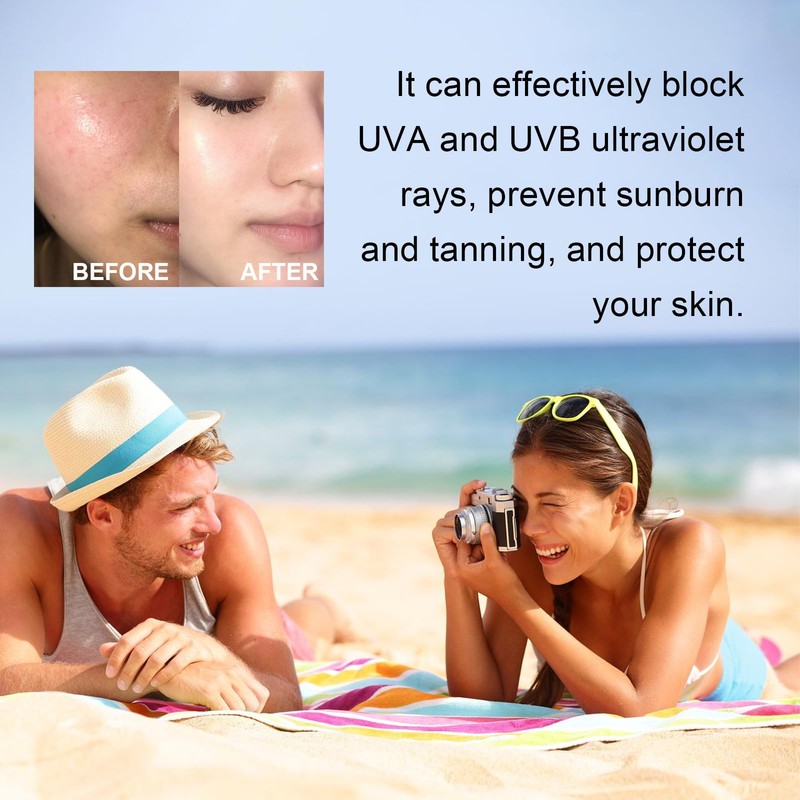 Protector solar en loción SPF alto, resistente al agua, sin