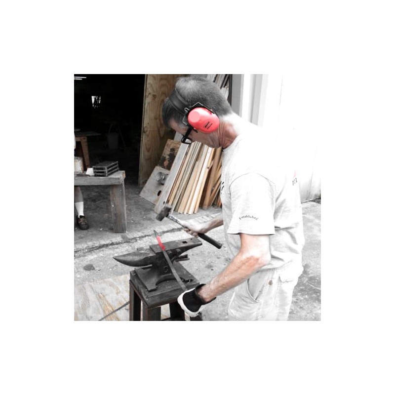 Set of 10 Nails Hand Made Wrought Iron Hammered Square