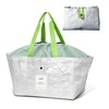 MERAN Eco Bag, Foldable, Stylish, Large Capacity, Active Neon