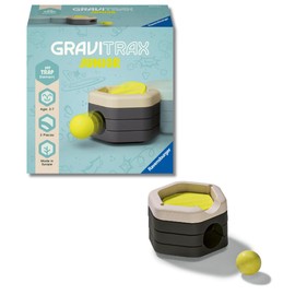 Ravensburger - GraviTrax Junior Element My Trap: Ingoia e rilascia biglie, Accessorio pista biglie 3 pezzi, Gioco STEM 3+ anni, Non giocabile da solo, Compatibile con tutti i GraviTrax
