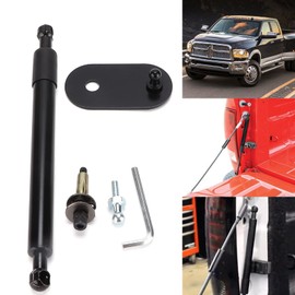 Tailgate Damper 1500, Akozon Hecker Hat Shock Strut Bar Tailgate Lift Supports Suspension Struts Shock Absorber Gas Spring Support Rod Tailgate Damper Tailgate Damper