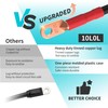 10L0L Golf Cart Pure Copper Battery Cables Compatible with EZGO