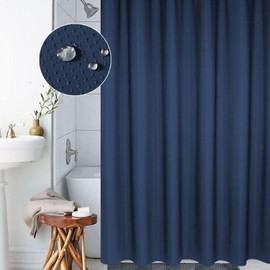 Bathroom Curtain Bathroom 180x200cm Jacquard Curtain Waterproof Shower Curtain Partition Shower White/120cm x 200cm