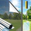 Carethos Window Privacy Film One Way with Installation Tools, Daytime