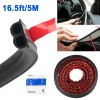 TSUINZ For Jeep B-Shape Car Door Acoustic Protection Seal Rubber