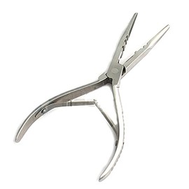 OdontoMed2011 Fisherman's Needle Nose Plier 8" With Spring Stainless Steel Jw-4002